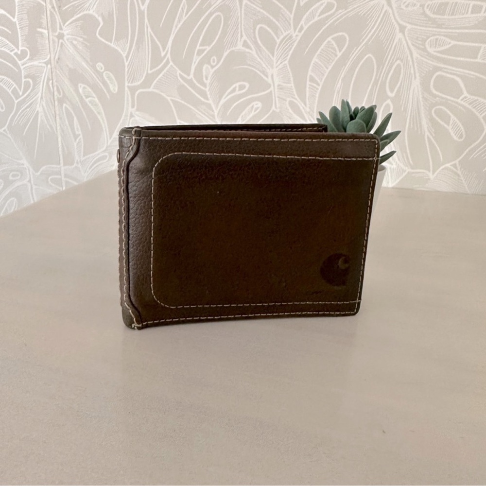 Carhartt Mens Leather Wallet - Picture 4 of 8